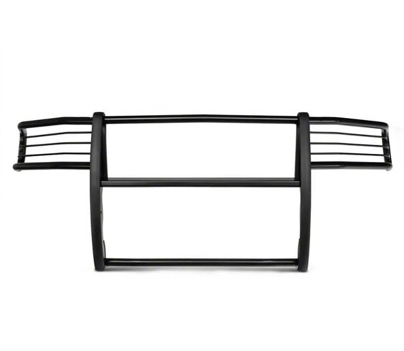 17DG105MA – BLACK HORSE Grille Guard, 3-Piece Modular Powder Coated Black Steel Modular 1-1/2 Inch Diameter With Brus...